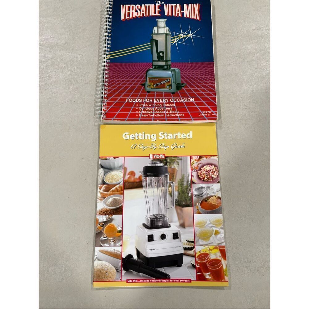 Cookbooks, Vitamix Cookbooks, (2), Getting Started and Versatile Vita-mix, 2006